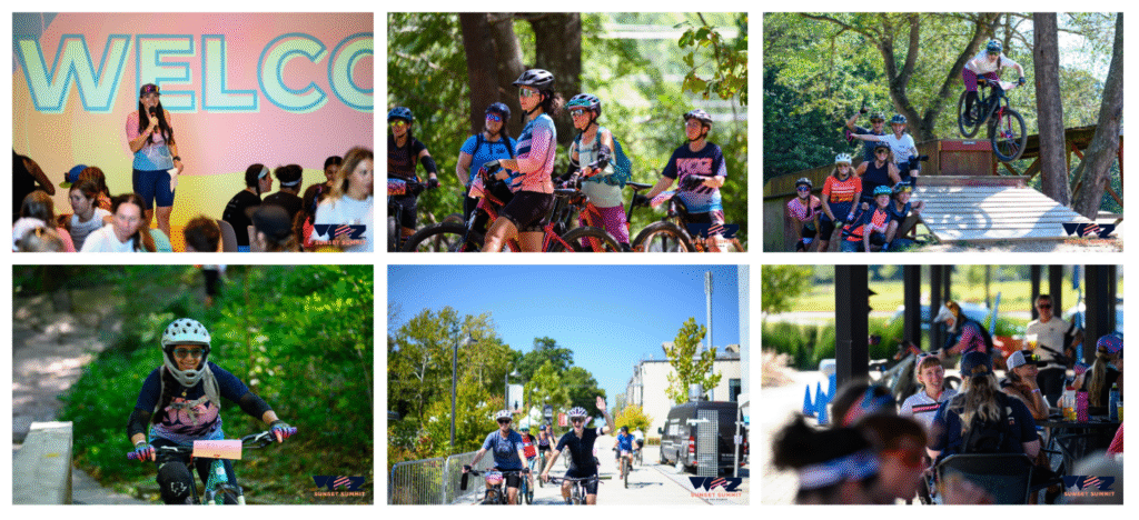 Collage of photos from the 2022 Sunset Summit